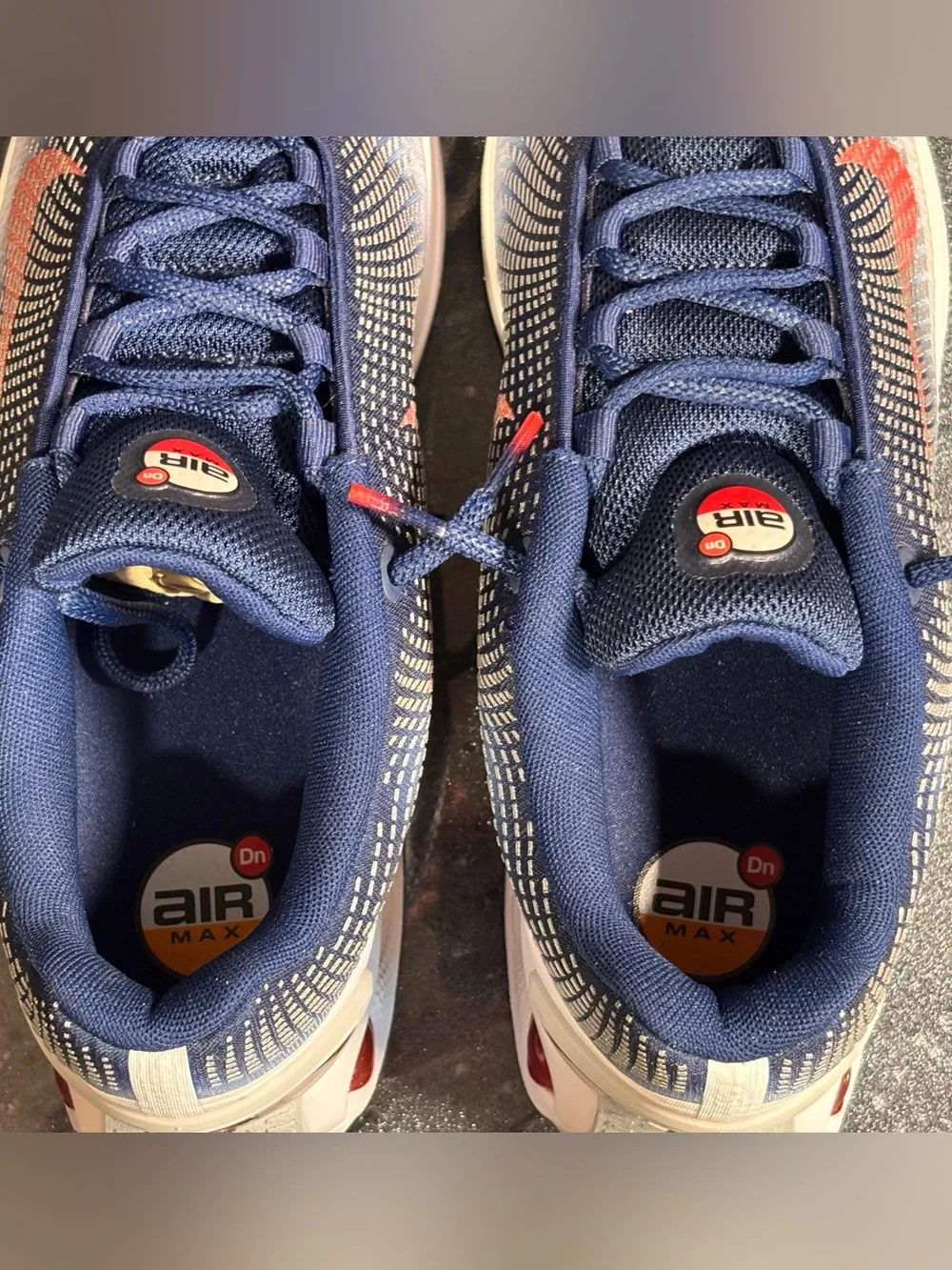 Nike Air Max Dn USA Olympics White Blue Crimson FV2250-100 Men's Size 9 NWOB - Picture 7 of 9
